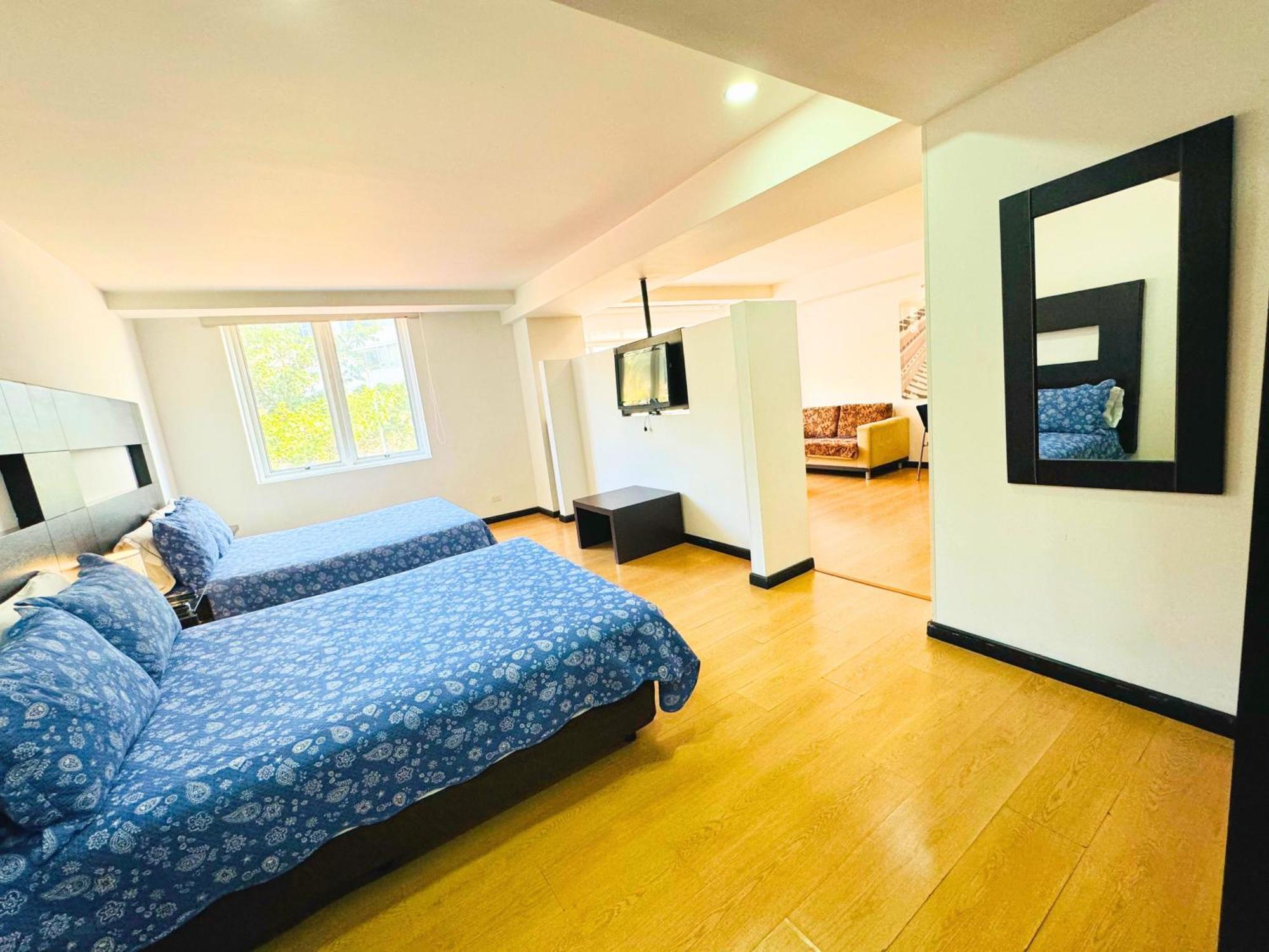 Aparta Suite Continental Bogota Bagian luar foto