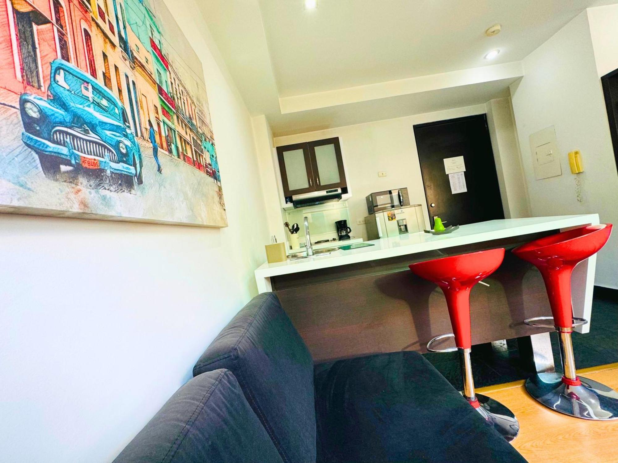 Aparta Suite Continental Bogota Bagian luar foto