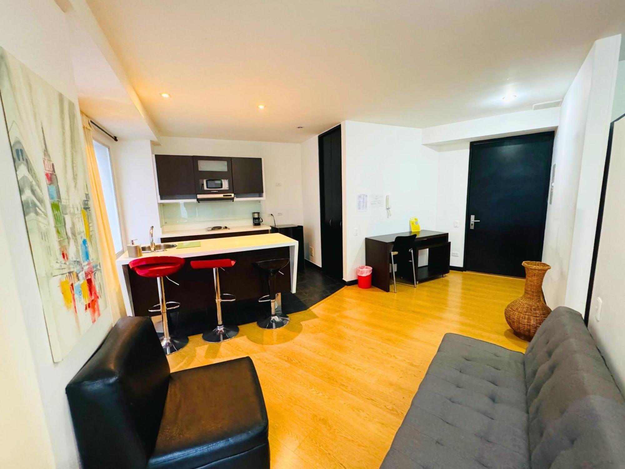 Aparta Suite Continental Bogota Bagian luar foto